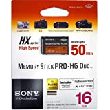 Sony memory stick pro-hg Duo HX memory card High Speed 50 MB/s