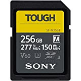 Sony Scheda di memoria digitale SDXC UHS-II U3 V60 SDXC da 256 GB serie SF-M - Lettura 277 MB/s Scrittura ...