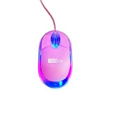 SOONGO Rosa USB Mouse for Lapton MINI Wired PC Mouse Ergonomic Pink Mice Portablefor Kids and Teen Girl Birthday Gifts ...