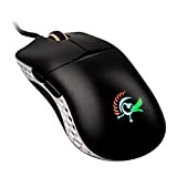 Souris filaire Gamer Ducky Feather Huano RGB (Nero/Bianco)