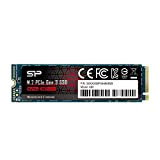 SP Silicon Power Silicon Power SSD PCIe M.2 NVMe 256GB Gen3x4 R/W up to 3100/1100MB/s SSD interno