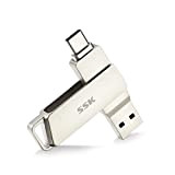 SSK 32 GB USB C Flash Drive Doppi connettori Memoria USB con velocità di trasferimento fino a 150 MB / ...
