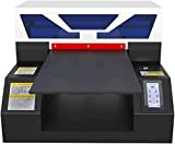 Stampante UV, A4 UV Led Flatbed Stampante per carta d'identità Telefono Cellulare Case Vetro Metal Printing Machine (con supporto per ...