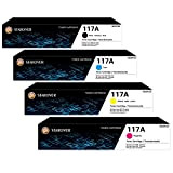 STAROVER 117A Cartucce Toner Compatibile HP 117A per Toner HP Color Laser 150nw 150a MFP 179fnw 178nw 178nwg 179fwg Stampante ...