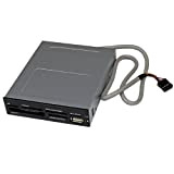 StarTech.com 3.5IN Front bay 22-in-1 USB 2.0 Card Reader - CF/SD/MMC/MS/XD