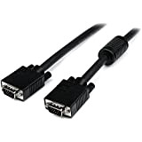 StarTech.com 40 ft Coax High Resolution Monitor VGA Cable - HD15 M/M - VGA cables (VGA (D-Sub), Male/Male, Nickel, Black, ...
