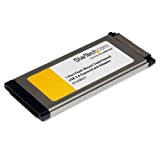 StarTech.com Adatattore Scheda Expresscard Superspeed USB 3.0 a Scomparsa 1 Porta con Supporto Uasp