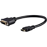 StarTech.com Adattatore da HDMI a DVI, Cavo convertitore con connettore HDMI maschio a DVI femmina, cavo di collegamento in formato ...