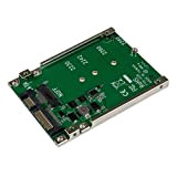 StarTech.com Adattatore da M.2 SATA SSD a 2.5in SATA - Convertitore da M.2 NGFF a SATA - 7mm - Staffa ...