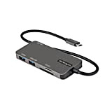 STARTECH.COM Adattatore multiporta USB C - Da USB-C a 4K HDMI, 100W Power Delivery Pass-through, slot SD/MicroSD, Hub USB 3.0 ...