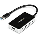 StarTech.com Adattatore scheda USB 3.0 a HDMI e DVI con hub USB a 1 porta - 1920x1200 - Scheda grafica ...