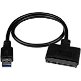 StarTech.com Cavo adattatore connettore USB 3.1 per disco rigido HDD SATA (10 Gbps) SATA III ( 6 Gbps ) - ...
