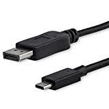 StarTech.com Cavo USB C a DisplayPort 1.2 4K 60Hz da 1,8m - Cavo Adattatore da USB-C a DisplayPort - HBR2 ...