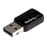 StarTech.com Chiavetta Mini Adatattore di Rete Wireless-AC Doppia Banda WiFi USB 2.0, Pennetta Scheda di Rete 802.11Ac 1T1R