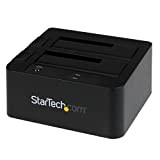 StarTech.com Docking Station eSATA USB 3.1 con UASP de 2 Bahías para Disco Duro o SSD SATA de 2.5 o ...