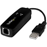 StarTech.com Modem Fax USB 2.0 - Modeme sterno da 56K per V.92 - Modem/dongle/adattatore hardware per computer/portatile da USB a ...