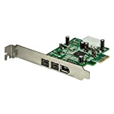 StarTech.com Scheda Adatattore PCI Express Firewire 2B 1A 1394 a 3 Porte