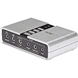 StarTech.com Scheda audio esterna adattatore audio USB 7.1 con audio digitale SPDIF (ICUSBAUDIO7D)
