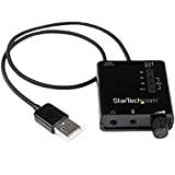 StarTech.com Scheda audio USB con audio digitale SPDIF e microfono stereo, Scheda audio esterna per laptop o PC, Uscita SPDIF, ...