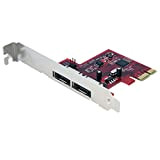 StarTech.com Scheda Esata con Troller PCI Express a 2 Porte 6 Gbps, Sata