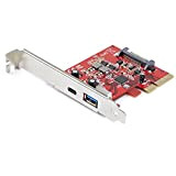 StarTech.com Scheda PCIe a 2 porte 10Gbps USB-A e USB-C - USB 3.2 Gen 2 PCI Express tipo C/A Host ...
