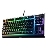 SteelSeries Apex 3 TKL, RGB tastiera da gaming , Fattore di forma compatto senza tastierino numerico studiato per gli eSport, ...
