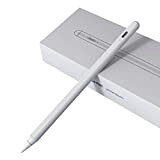 Stylus Pen P6 - Colore Bianco - Magnetica - Compatibile con Apple - Palm Rejection - Inclusa Punta di Ricambio