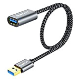 SUNGUY Cavo Prolunga USB 3.0, 0.5M Maschio A Femmina A 5Gbps Cavo Estensione USB Trasferimento Dati e Ricarica per Chiavetta ...