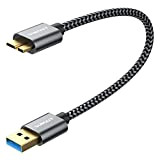 SUNGUY Micro cavo USB 3.0, cavo da 0.3M da USB A a Micro USB per hard disk per Seagate, Toshiba ...