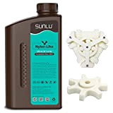 SUNLU Resina Nylon-Like per Stampanti 3D 1KG, Resina ad Alta Resistenza per la Stampa 3D LCD/DLP/SLA, Ultra Durevole & Alta ...