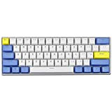 Sunzit Keycaps, 61 Keycaps Backlight Tre Colori Meccanica Tastiera PBT Keycap per Magic Duck / GH60 / RK61 / ALT61 ...