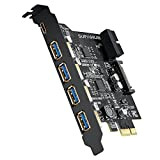 SupaHub Scheda PCI-E a USB 3.0 tipo A (4) e Type-C (1) 5 porte USB 3.0, USB 3.1 Gen1 PCI ...