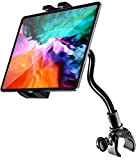 Supporto Tablet Bici Spinning, woleyi Porta Tablet Bicicletta Cyclette Tapis Roulant a Collo Oca, per iPad Pro 12.9, 10.5, 9.7, ...