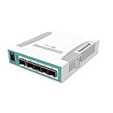 Switch Mikrotik Cloudrouter Crs106-1c-5s With 400mhz Cpu.128mb Ram. 1x Combo Po