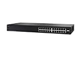 Switch non gestito Cisco SG110-24 con 24 porte Gigabit Ethernet (GbE) più 2 porte combinate SFP, protezione limitata a vita ...