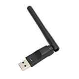 Sxhlseller Adattatore WiFi USB, Adattatore di Rete Wireless 300 Mbps, Dongle WiFi Mini Rete Wireless, per WindowsCE per Windows2000 per ...