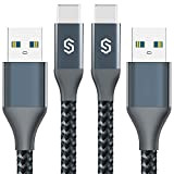 Syncwire Cavo di ricarica USB C a USB 3.0 [2 pezzi] cavo dati adatto per dispositivi di tipo C, Samsung ...