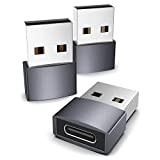 Syntech - Adattatore USB C femmina a USB maschio (3 pezzi), convertitore da tipo C a USB A, compatibile con ...