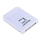 T osuny Memory Card Stick da 1 MB, per PS 1 One PS1 Game, Scheda di Memoria Bianca, Essentia per ...
