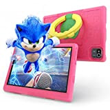 Tablet per bambini da 10.1” con Touchscreen HD e Protezione occhi LCD Androide 11 Tablet e Processore Quad Core con ...