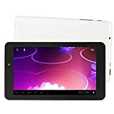 Tablet touch, Android 4,2 Jelly Bean, 7 pollici, 8 GB, Dual Core, colore: bianco
