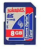 takeMS MS8192SDC-HC6 Class 6 SDHC Secure Digital 8192 MB