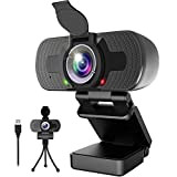 TAKRINK Webcam per PC 1080P Webcam con Microfono USB Computer Webcam Auto Focus Compatibile con Windows Vista Mac OS Android ...