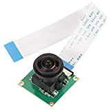 Tangxi Modulo videocamera HD 4K per Raspberry Pi con Fotocamera da 5 MP + Chip OV5647 + Obiettivo fisheye grandangolare ...