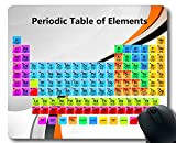 Tappetini per mouse, tappetino per mouse con tavola periodica degli elementi, tabella chimica per insegnanti, studenti, tappetino per mouse grande ...
