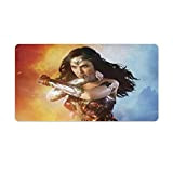 Tappetino mouse Wonder Woman Modello 3D Tappetino mouse gioco Gioco PC Laptop Scrivania Tappetino mouse gioco extra large Base in ...