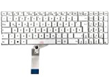 Tastiera tedesca – Colore: bianco, senza cornice – per ASUS VivoBook F556UR, F556UV, X556UA, X556UB, X556UF, X556UQ, X556UR, X556UV