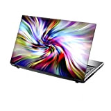 TaylorHe - Laptop Skin Adesivo in Vinile per Computer Portatile da 13-14" (34cm x 23,5cm) Prodotto in Inghilterra turbinii Colorati