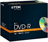 TDK Dvd-R 4.7 - Confezione da 5