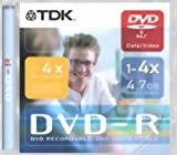 TDK DVD-R 4.7GB - Confezione da 1
